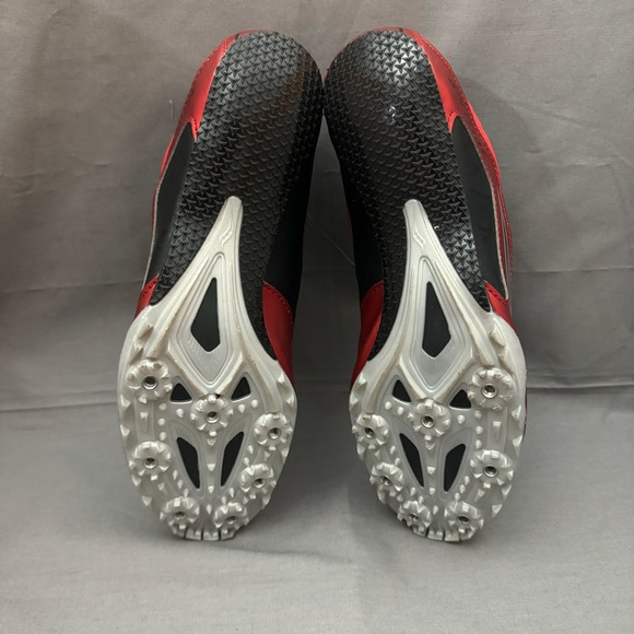 Saucony Spitfire Track and Field Track Spikes Men’s 9.5 Women’s 11 Red Black - Picture 8 of 11